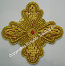 Church Hand Embroidery Emblems
